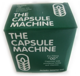 The Capsule Machine "00"- Kapselmaschine für Kapselgröße "00"