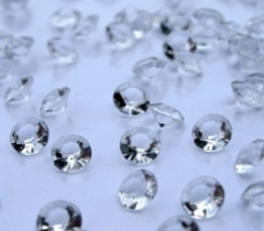 1000 transparente Deko Diamanten 4,5mm