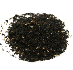 Erdbeer-Sahne - Aromatisierter schwarzer Tee (100g)