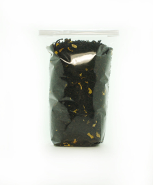 Orange mit Schalen und Blüten - Aromatisierter schwarzer Tee (100g)