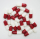 Gelatinekapseln rot / weiß - Größe 0 - 100 Stück